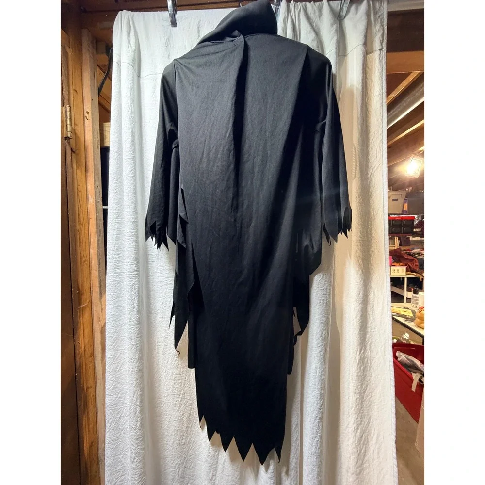 Easter Unlimited Scream‎ Ghost Face Costume OS Black Mask and Robe Set